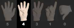 4 finger rating