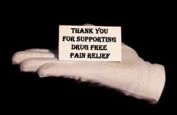 THANK YOU FOR SUPPORTING DRUG FREE PAIN RELIEF